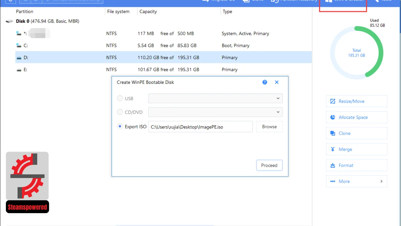 EaseUS Partition Master