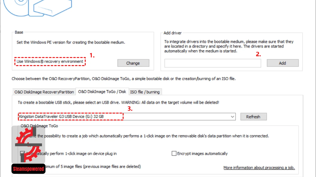 O&O DiskImage Professional Server