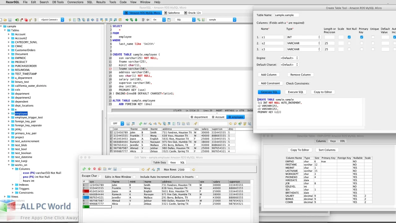 Richardson RazorSQL