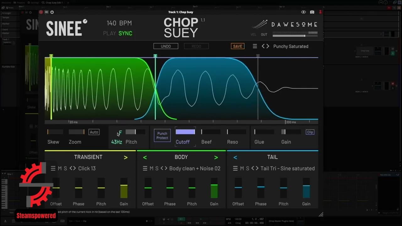 Tracktion Software SiNEE ChopSuey