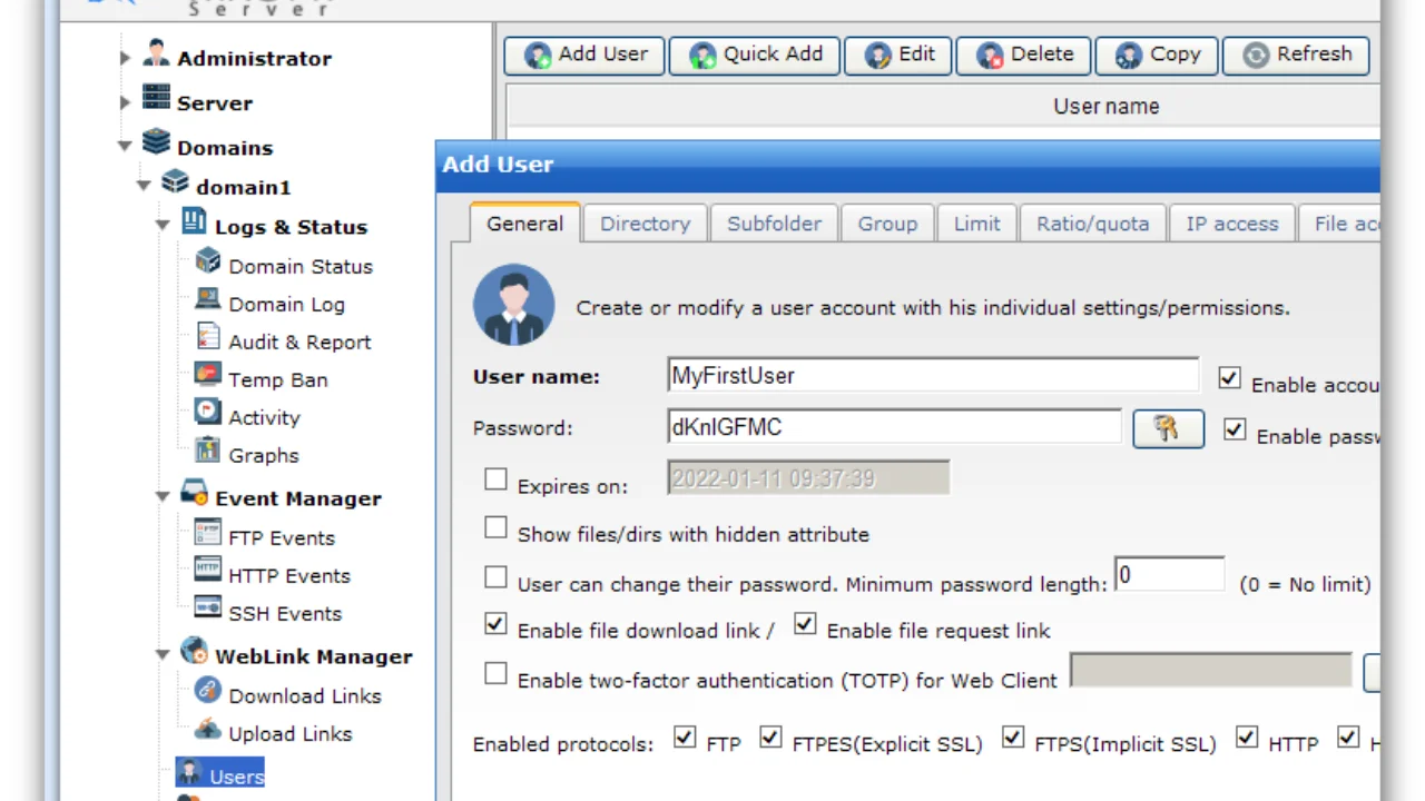 Wing FTP Server Corporate