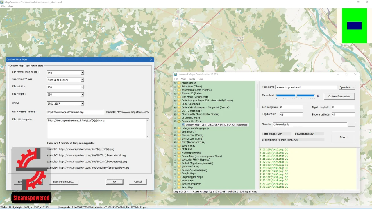 AllMapSoft Google Birdseye Maps Downloader