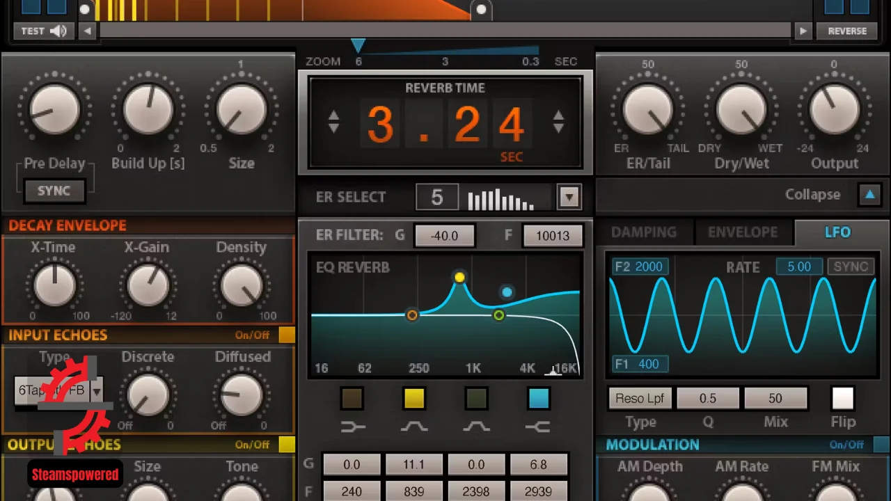 Tuned Plugins Tuned Reverb